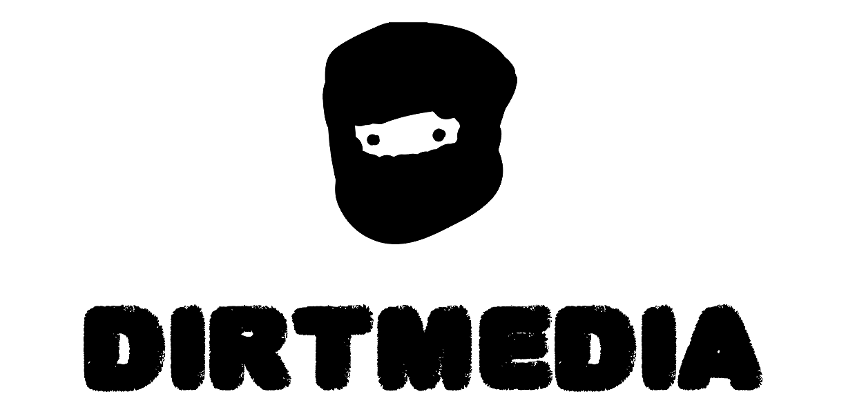 Dirt Media White Logo